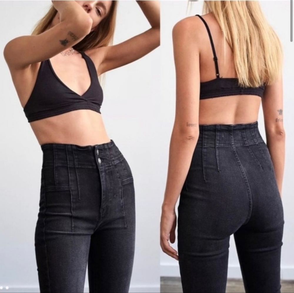 We the Free Jayde Flare Jean Black size 27
